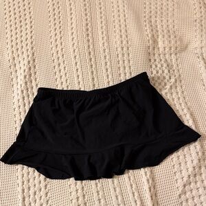 Black Swim Skort